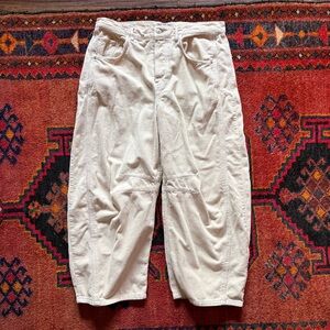 Free People Corduroy Barrel Pants